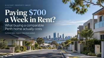 Paying $700 a week in Perth rent? What buying a comparable Perth home actually costs